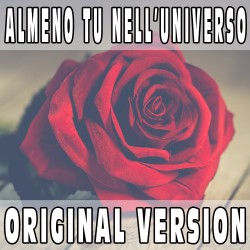 Almeno tu nell'universo (Original Version) BASE MUSICALE - MIA MARTINI